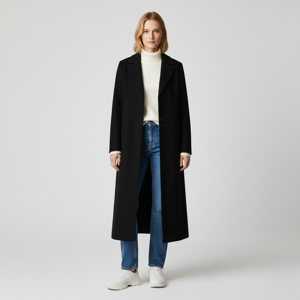 Classic Long Wool Coat