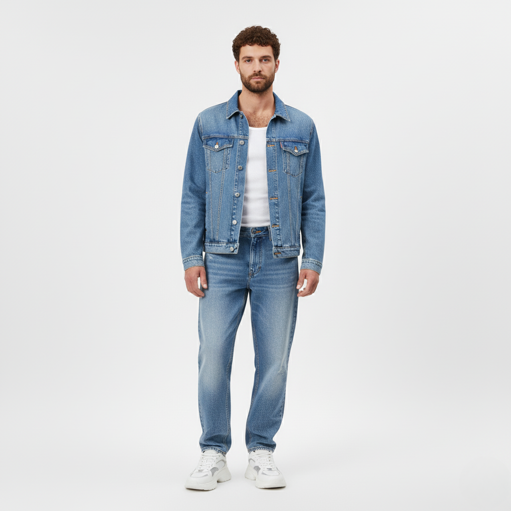 Denim Jacket Casual Outerwear
