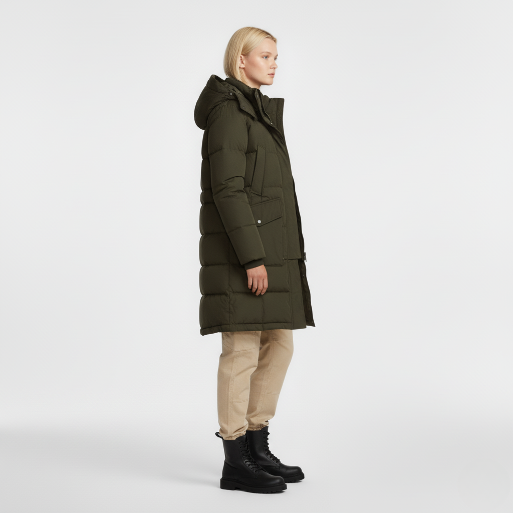 Long Puffer Coat