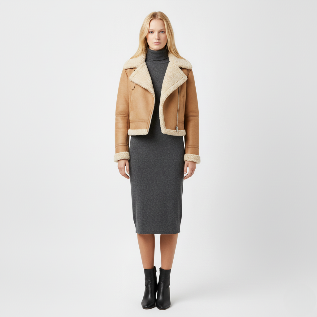 Shearling Aviator Jacket