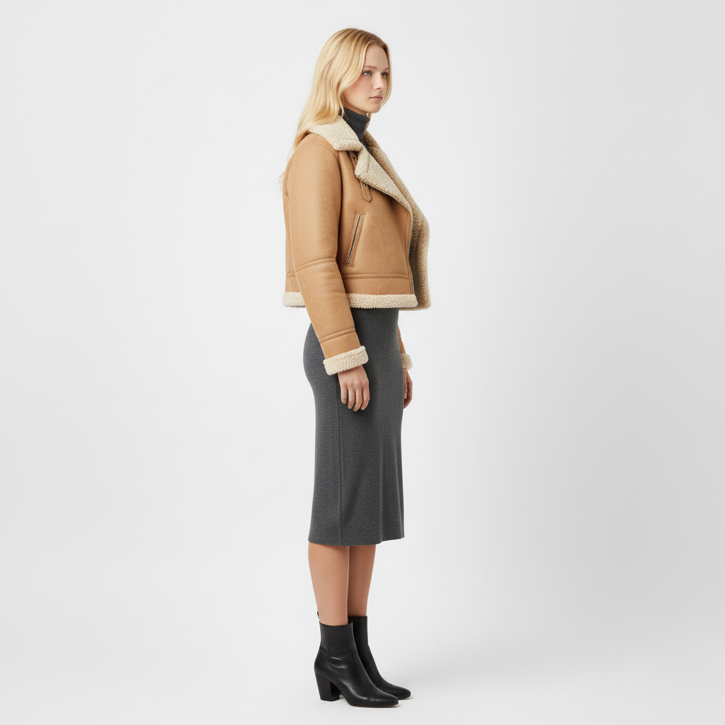 Shearling Aviator Jacket