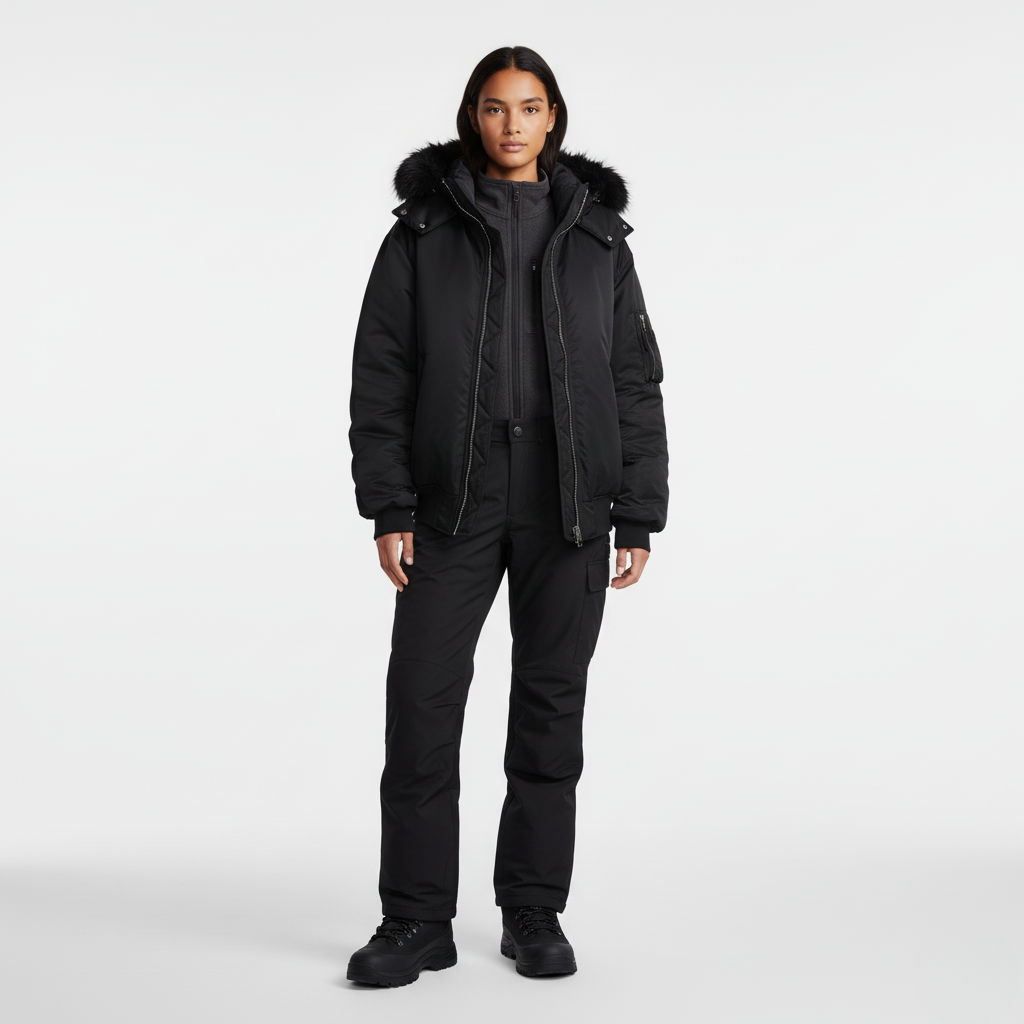 Insulated Hooded Parka