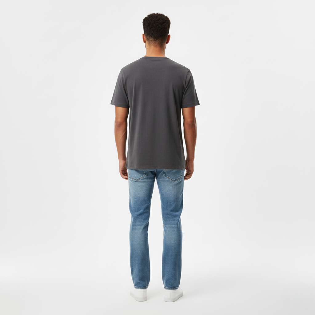 Crewneck T Shirt Classic Casual Top