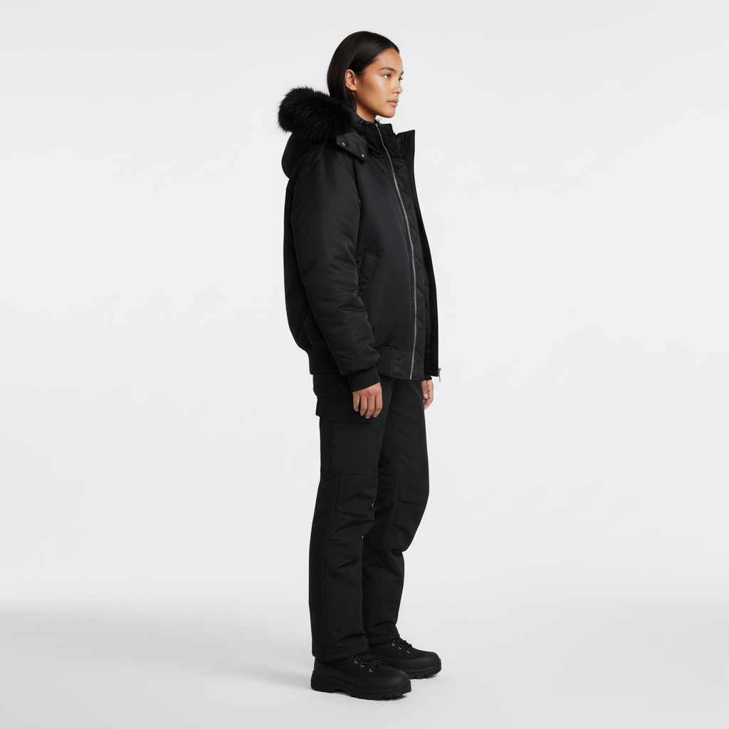 Insulated Hooded Parka